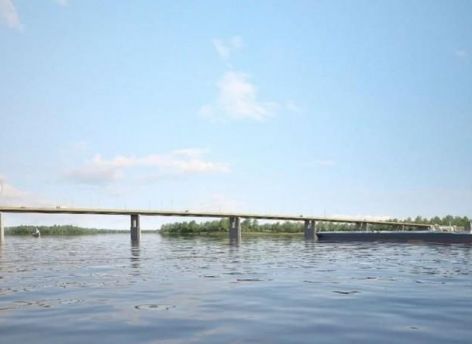 Второй мост через Обь построят на год позже