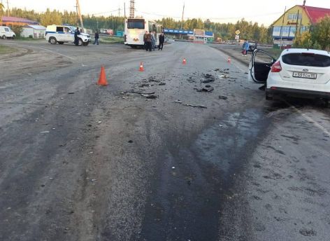 Житель Омской области погиб в ДТП с автобусом в Югре