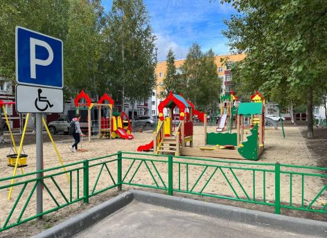 В Сургуте благоустроили дворы в 5А микрорайоне