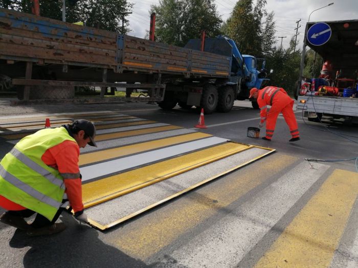 В Сургуте обновят разметку на парковках
