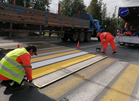 В Сургуте обновят разметку на парковках