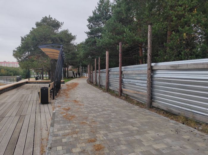 В Сургуте общественники с властью оценивают новую сеть дорожек в парке «За Саймой»