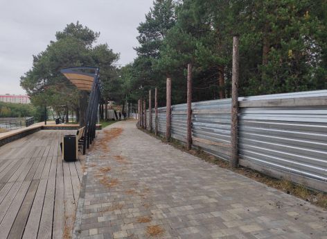 В Сургуте общественники с властью оценивают новую сеть дорожек в парке «За Саймой»