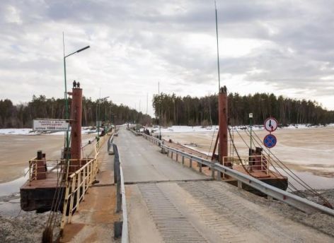 Югорчане продолжат пользоваться мостом через реку Лямин и зимой – разводить его не будут