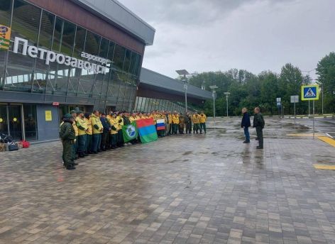 Лесные пожары в Югре помогут тушить десантники из Карелии и Мурманской области