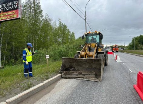 В ХМАО стартовал капитальный ремонт трассы Сургут — Нижневартовск