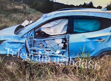 В Югре пьяный пенсионер на Hyundai улетел в кювет - пострадал пассажир