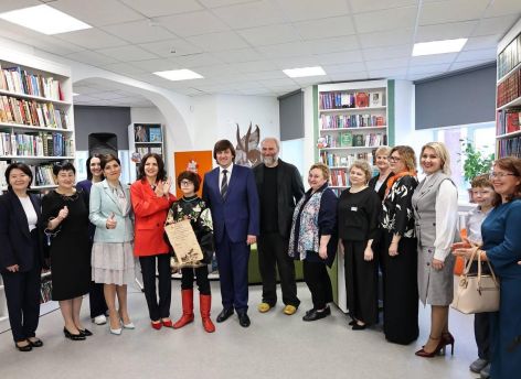Первая модельная детская библиотека открылась в Тобольске