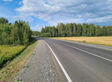 ​Сельские дороги в Тюменской области восстанавливают в рамках нацпроекта