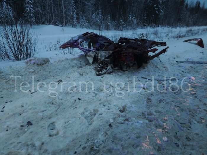 ​В Югорске Honda врезалась в фуру - погиб 40-летний мужчина