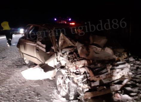 В ДТП на автодороге «Сургут-Нижневартовск» два человека погибли
