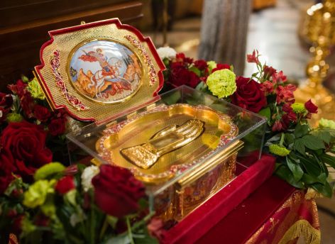 Мощи Георгия Победоносца отправятся в подмосковный храм