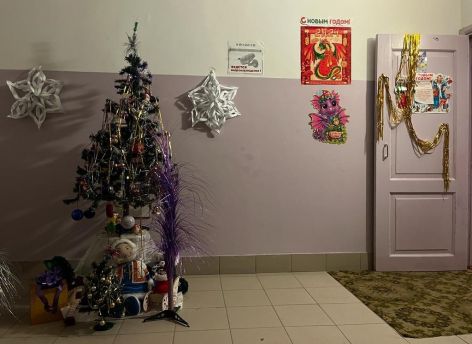 Неравнодушные жители Сургута 30 лет превращают свой подъезд в новогоднюю сказку