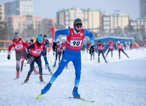 ​Сургут вышел на «Лыжню России»