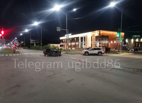В Югре в единственном ДТП за сутки пострадали два человека