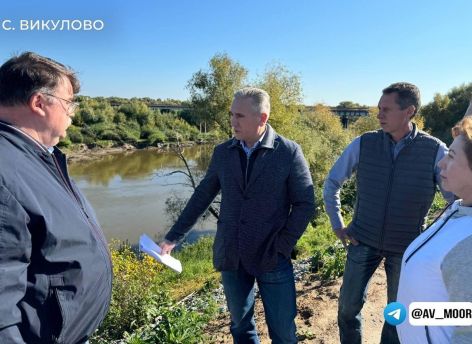 Александр Моор посетил муниципалитеты, пострадавшие от паводка