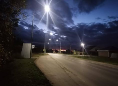 Дороги Тюменской области становятся безопаснее с новым наружным освещением