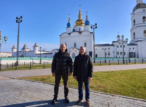 Александр Моор представил потенциал Тобольска новому полпреду