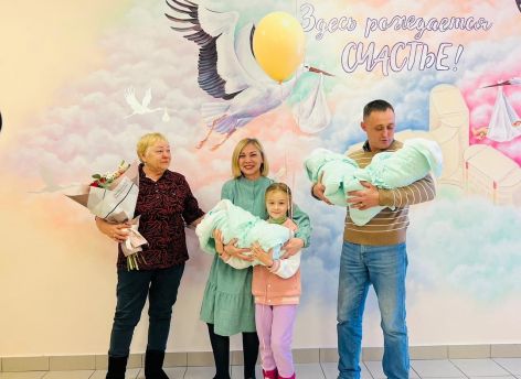 В Сургуте родилась четвертая тройня за год