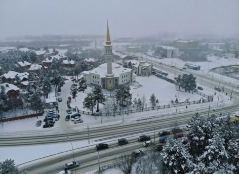 В центре Сургута на пять дней перекрыли дорогу
