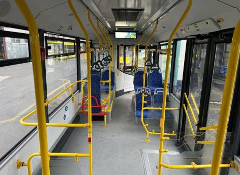 Три новых автобуса вышли на городские маршруты в Сургуте