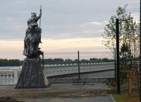 Благоустройство территории в ЖК «Георгиевском» в Сургуте завершат в 2026 году