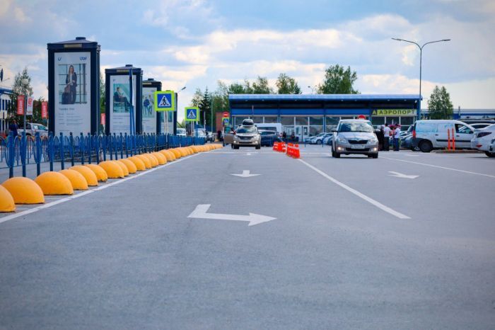 На территории сургутского аэропорта в ноябре изменится порядок движения машин