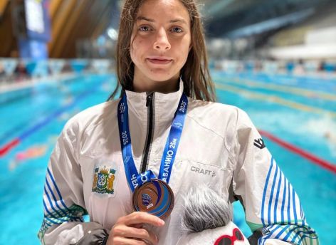 Сургутянка Екатерина Ерешко завоевала бронзу чемпионата России по плаванию и установила рекорд Югры