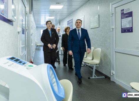 В Тюменской области открыли первую модульную двухэтажную поликлинику