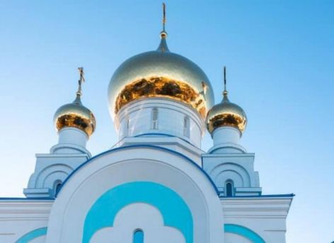 В Белом Яру строители нового храма установят памятник Николаю II и его семье