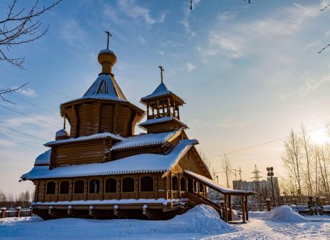 Храм у историко-культурного центра «Старый Сургут» временно закрыт для посещений