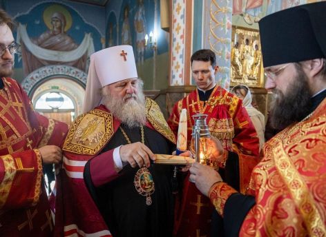 Югра встретит Благодатный огонь из Иерусалима в соборе Воскресения Христова