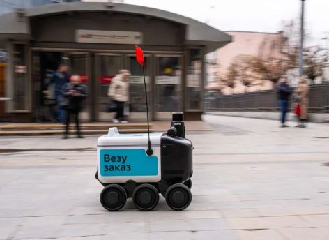 ​Тюмень станет первым городом Сибири, где продукты будут доставлять роботы