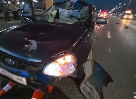 ​На Югорском тракте в Сургуте погиб дорожный рабочий