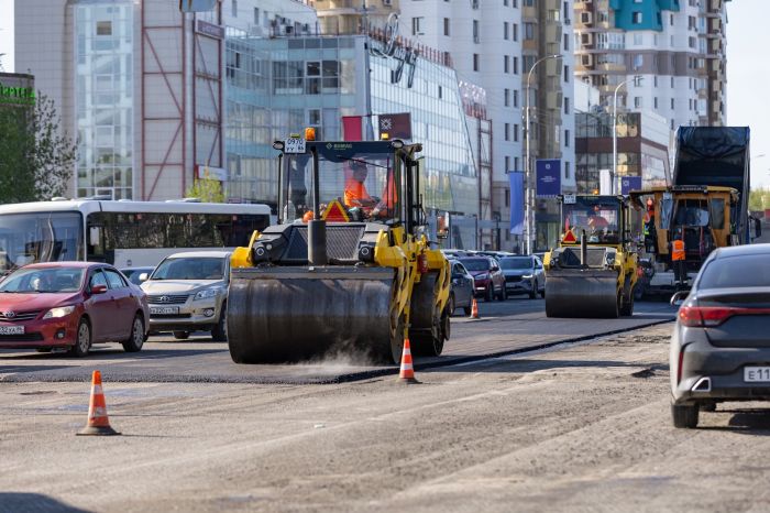 ​Ремонт проспекта Ленина в Сургуте вышел на финишную прямую