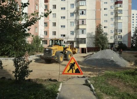 В Сургуте на финишную прямую выходит ремонт десяти дворов