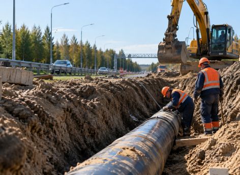 На Ивана Захарова в Сургуте отремонтируют подземный газопровод