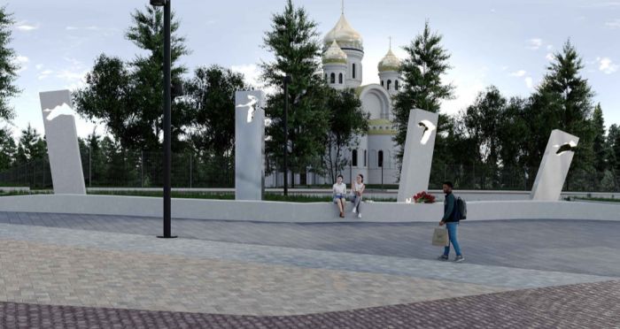 ​На набережной у СурГУ установят стелу «Память жертвам, погибшим в мирное время»