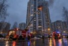 В Сургуте из-за пожара на 18-м этаже дома эвакуировались десятки горожан с детьми